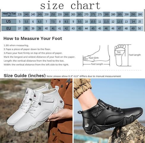 Men's Casual Italian Handmade High Top High Boots Slip-ons Suede Leather Driving Chukka Booties Outdoor Non-Slip Breathable Dress Shoes in Kuwait