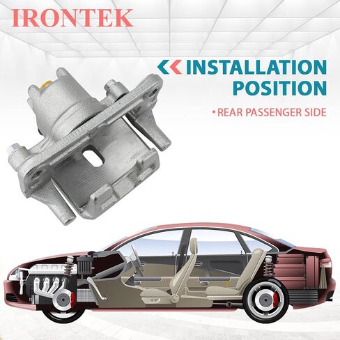IRONTEK 19B2666 + 19B2667 الفرجار الخلفي للركاب والسائق الفرجار الجانبي مناسب 2001-2006 لميتسوبيشي مونتيرو in Saudi Arabia