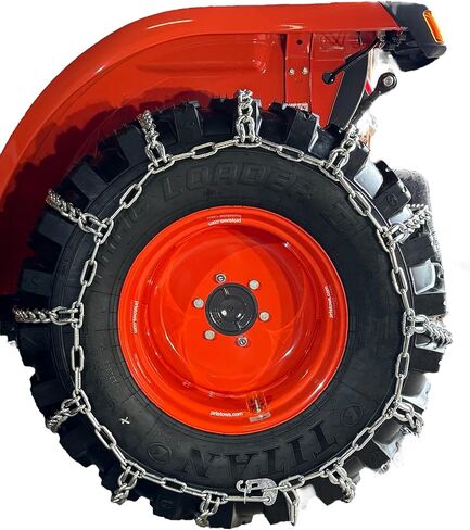 TireChain.com 12.4-38 سلاسل إطارات جرار سلم مجموعة من 2 in Saudi Arabia
