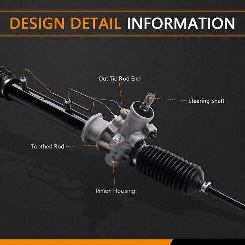 BRTEC NEW Power Steering Rack and Pinion Assembly for 1998-2002 Chevrolet Prizm for 1993-1997 Geo Prizm for 1993-2002 Toyota Corolla Rack and Pinion in Saudi Arabia