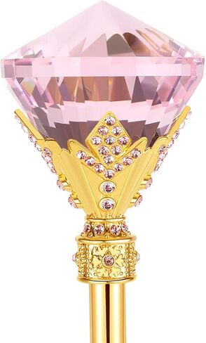 Snowflake Fairy Princess Wands Crystal Magic Wand for Pageant Party Birthday in Saudi Arabia