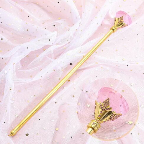 Snowflake Fairy Princess Wands Crystal Magic Wand for Pageant Party Birthday in Saudi Arabia