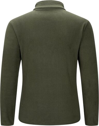 33,000ft Men's Quarter-Zip Polar Fleece Jacket, Long Sleeve Half Zip Fleece Pullover Sweaters Thermal Golf Sweatshirt in Saudi Arabia