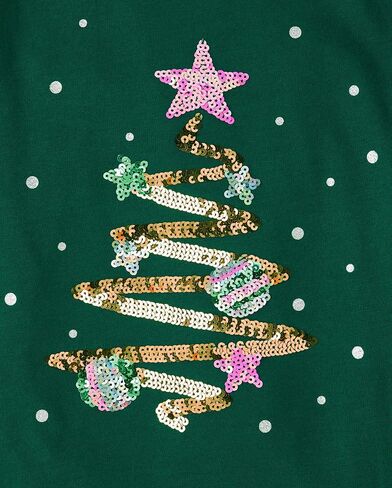 The Children's Place Girls' Long Sleeve Graphic Top with Back Detail in Saudi Arabia