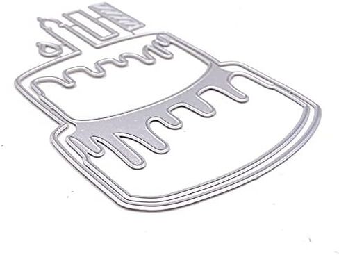 ZFPARTY لطيف كعكة شاكر المعادن قطع يموت الإستنسل DIY بها بنفسك سكرابوكينغ النقش الزخرفية DIY بها بنفسك ورقة بطاقات in Kuwait