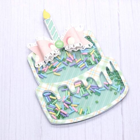 ZFPARTY لطيف كعكة شاكر المعادن قطع يموت الإستنسل DIY بها بنفسك سكرابوكينغ النقش الزخرفية DIY بها بنفسك ورقة بطاقات in Kuwait