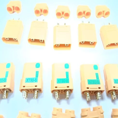 Imax B6 B6AC شاحن RC XT90S مع غطاء ذكر أنثى موصلات المقابس 5 أزواج in Kuwait