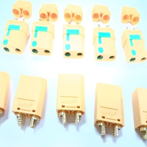 Imax B6 B6AC شاحن RC XT90S مع غطاء ذكر أنثى موصلات المقابس 5 أزواج in Kuwait