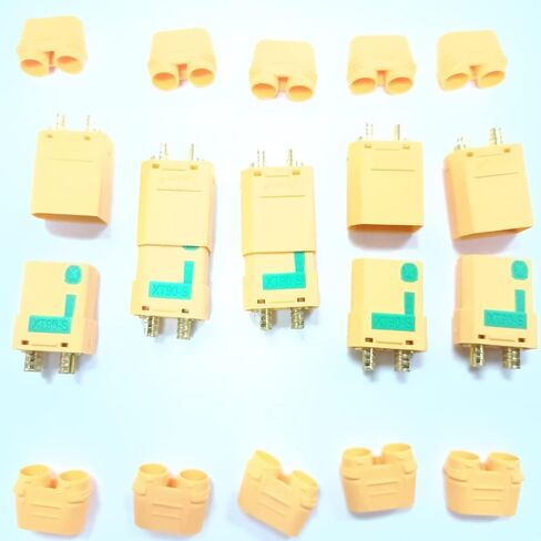 Imax B6 B6AC شاحن RC XT90S مع غطاء ذكر أنثى موصلات المقابس 5 أزواج in Kuwait