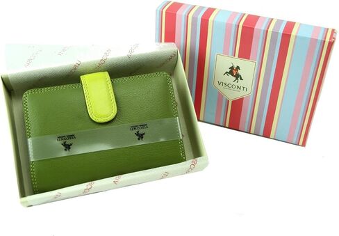 Visconti Women's Purse, Wallet, Red in Saudi Arabia
