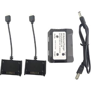 2 in 1 Lithium Battery Balance Charger for HS700 HS700D MJX Bugs 3 pro B3pro D85 EX2H Brushless Four-axis Aircraft Remote Control Drone Accessories