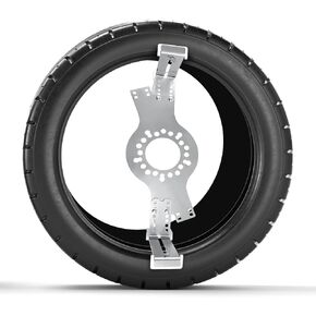 maXpeedingrods Wheel Fitment Simulator Tool 14"-20" Tire/Rim Fit Size Measuring Mockup Tool 5-Lug Wheel Bolt Pattern