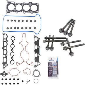 CPWK187 Head Gasket Set Bolt Kit Fits: 99-02 Saturn SC2 SL2 SW2 1.9L 4Cyl. DOHC 16v VIN 7