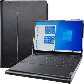Alapmk Protective Case for Lenovo Yoga 7i 2-in-1 16 Gen 9/Yoga 7 2-in-1 16 Gen 9/Yoga 7i 16/Yoga 7 16/Yoga 7i 16 Gen 8/ThinkPad T16 Gen 3/ThinkPad P1 Gen 6/ThinkPad P16s Gen 3 16" Laptop,Black