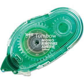 Tombow 62108 MONO Removable Adhesive Applicator, 1/3-Inch x 472-Inch, Roller (TOM62108)
