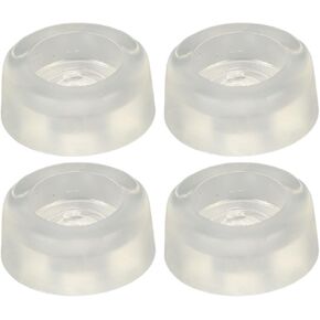 4Pcs Rubber Cushion Feet, Non Slip Sewing Bed Cushion Vibration Reduction Sewing Foot Control for Household Sewing Machine Furniture
