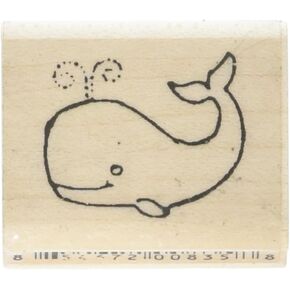Stamps by Impression Whale Nautical Rubber Stamp