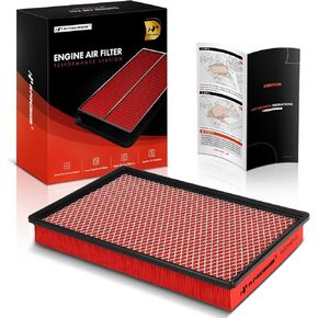 A-Premium High-performance, Pre-oiled Engine Air Filter Compatible with Dodge Models - Ram 1500 2002-2018 2020-2023, Ram 2500 2003-2018, Ram 3500 2002-2009 2011-2018, 1500 Classic 2019-2023
