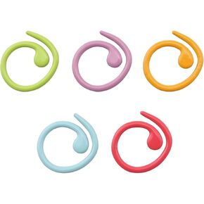 XGNG 1Pack(30pcs) Colorful Stitch Rings with Hook Markers, Knitting Stoppers Needles Stoppers for Knitting, Knitting Stoppers Needles Stoppers for Knitting Croche, Knitting Accessories