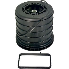 HIGHFIL 2176887PE Crankcase Breather Filter Kit Compatible with Peterbilt 567 579 Kenworth T680 T880 With MX-13 Engine. Replace# 2116817PE
