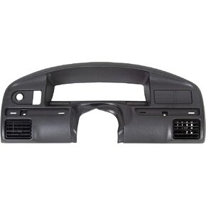 HECASA Dash Panel Bezel Cover Compatible with 1992-1997 Ford F150 F250 F350 Bronco Replacement for F2TZ-15044D70-A (Gas Engines ONLY)