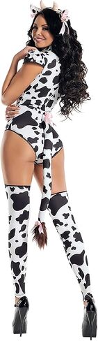 Party King Womens Women's Bessie Cow Costume in Kuwait