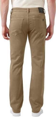 Buffalo David Bitton Men's Non-Denim Straight Leg Six French Terry Pants with Cotton Blend Stretch in Kuwait