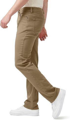 Buffalo David Bitton Men's Non-Denim Straight Leg Six French Terry Pants with Cotton Blend Stretch in Kuwait