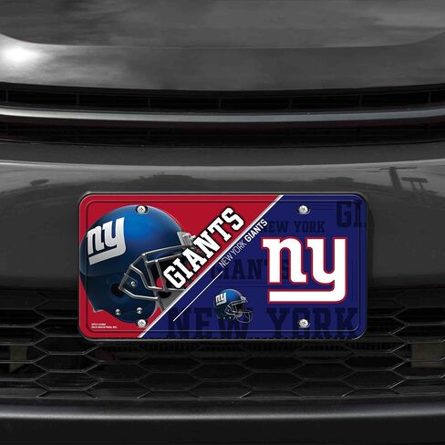 Rico Industries NFL Tampa Bay Buccaneers Split Metal Auto Tag 8.5" x 11" - Great for Truck/Car/SUV in Saudi Arabia