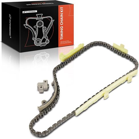 A-Premium 6PCS Engine Timing Chain Kit W/Tensioner & Guide Compatible with Chevrolet, Buick, Oldsmobile & Pontiac - Malibu 1997-1999, Cavalier, Skylark, Achieva, Alero, Grand Am, Sunfire - L4 2.4L in Saudi Arabia