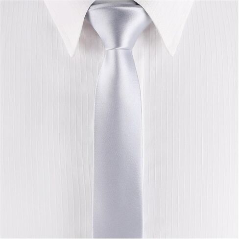 Mens Tie Black Tie Solid Color Slim Tie for Men Plain Formal Ties For Men in Saudi Arabia