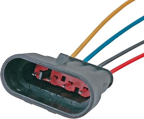 4 Pin Way Waterproof Electrical Wire Connector Plug Automotive Wire Connectors Plug with Wire AWG Marine Pack of 10 in Saudi Arabia