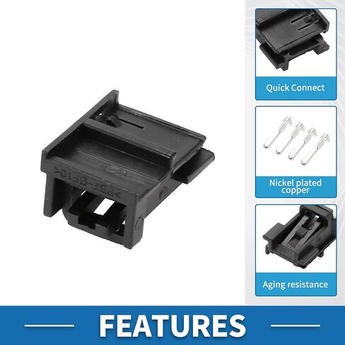 4 Pin Power Tailgate Window Switch Connector Plug No.8K0973754B Female Wire Terminal Connector for VW for Audi Plastic Black 1 Set in Saudi Arabia