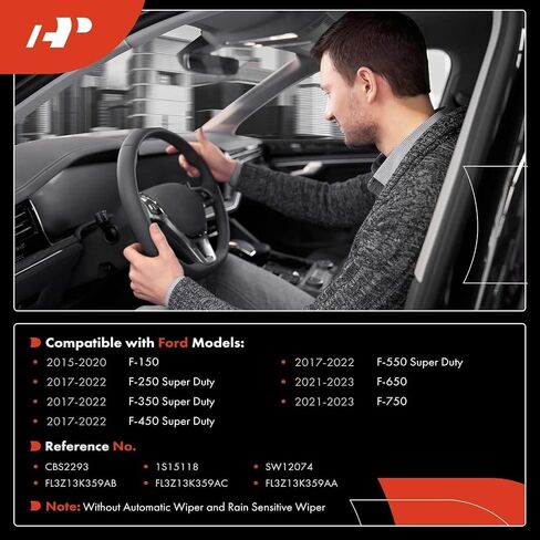 مفتاح متعدد الوظائف لإشارة الانعطاف A-Premium متوافق مع Ford F150 2015-2020، F250/350/450/550 Super Duty 2017-2022، F650/750 2021-2023، استبدال # CBS2293، FL3Z13K359AA in Saudi Arabia