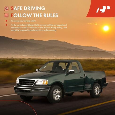 مفتاح متعدد الوظائف لإشارة الانعطاف A-Premium متوافق مع Ford F150 2015-2020، F250/350/450/550 Super Duty 2017-2022، F650/750 2021-2023، استبدال # CBS2293، FL3Z13K359AA in Saudi Arabia