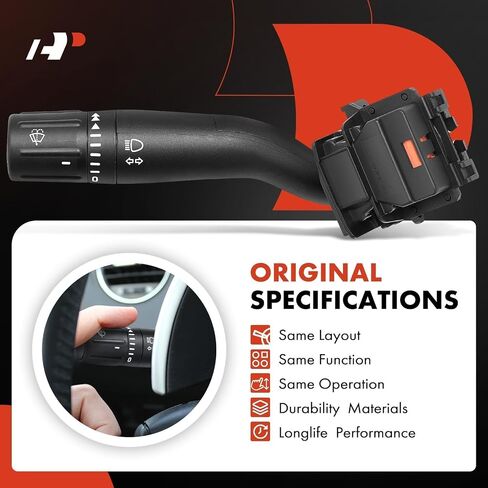 مفتاح متعدد الوظائف لإشارة الانعطاف A-Premium متوافق مع Ford F150 2015-2020، F250/350/450/550 Super Duty 2017-2022، F650/750 2021-2023، استبدال # CBS2293، FL3Z13K359AA in Saudi Arabia