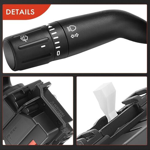 مفتاح متعدد الوظائف لإشارة الانعطاف A-Premium متوافق مع Ford F150 2015-2020، F250/350/450/550 Super Duty 2017-2022، F650/750 2021-2023، استبدال # CBS2293، FL3Z13K359AA in Saudi Arabia