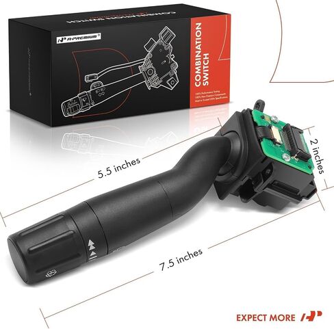 مفتاح متعدد الوظائف لإشارة الانعطاف A-Premium متوافق مع Ford F150 2015-2020، F250/350/450/550 Super Duty 2017-2022، F650/750 2021-2023، استبدال # CBS2293، FL3Z13K359AA in Saudi Arabia