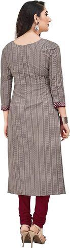 فستان نسائي من Miraan مصنوع من قطن WoCotton غير مخيط، مقاس موحد، متعدد الألوان in Kuwait