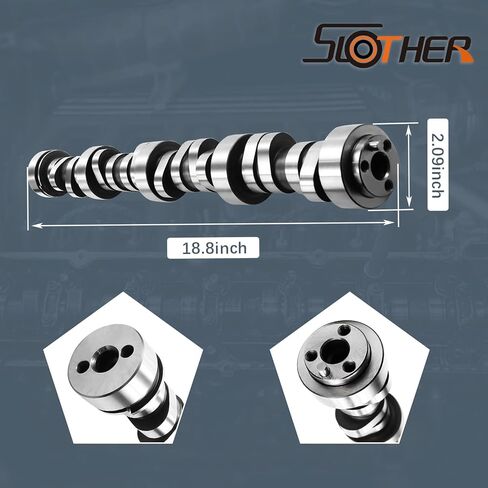 E-1840-P محرك عمود الحدبات الهيدروليكية رفع الأسطوانة كام .585 / .585 استبدال لشيفي GM LS L92 L99 5.3L 5.7L 6.0L 6.2L 1997-2007 V8 LSx Sloppy Stage 2 in Kuwait
