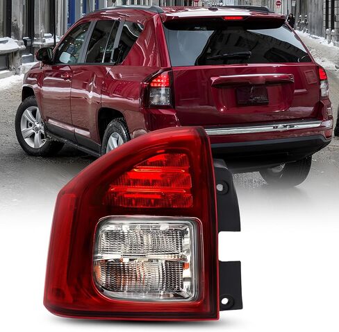 AUTOONE - For 2014 2015 2016 2017 Jeep Compass Tail Light Assembly Factory Taillights with Bulbs, Driver Side(LH) in Saudi Arabia