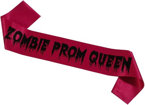 Halloween Prom Queen Sash Belt Halloween Bloody Sash Zombie Prom Queen Sash Belt BHWH50 in Saudi Arabia