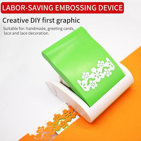 لكمة الحدود، لكمة الحرفية حافة الحدود، لكمة النقش DIY تصميم زهرة الدانتيل، أدوات التمرير لكمة لسكرابوكينغ، بطاقات المعايدة، بطاقات الزفاف، الديكور والفنون DIY، سجل القصاصات اليدوية. in Saudi Arabia