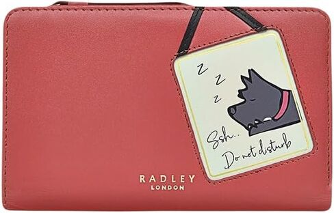 محفظة RADLEY London Sleepy Dog متوسطة الحجم ثنائية الطي، وردي نحاسي، OSA/136/01 in Saudi Arabia