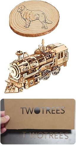 124 قطعة من مادة النقش بالليزر من Creality، 11 نوعًا من مادة Glowforge، فراغات النقش بالليزر من أجل الهدايا الحرفية المخصصة للنقش بالليزر، بما في ذلك الخشب الرقائقي وبطاقة العمل المعدنية وعلامة الكلب وما إلى ذلك in Saudi Arabia