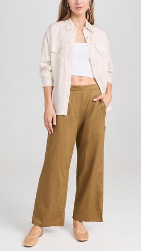 Leset Women's Yoko Crop Painter Pants in Saudi Arabia