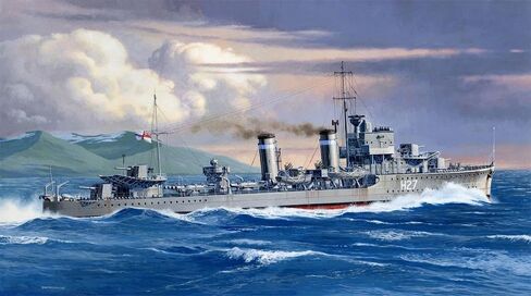 Tamiya Models E Class Destroyer British 1/700 in Saudi Arabia