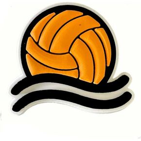 Water Polo Shoe Charms for Clog Decoration Sports Sandals Accessories for Boys Girls Men Women Adults