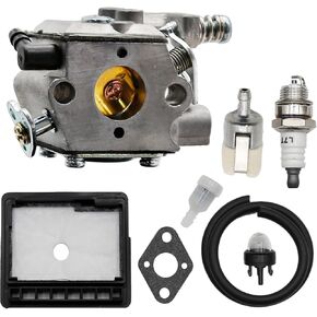 WT-589 Carburetor + 13031039132 Air Filter Replacement for Echo CS301 CS305 CS306 CS340 CS341 CS345 CS346 CS3000 CS3400 CS3450 Chainsaw Replacement for Walbro WT-589 WT-589-1