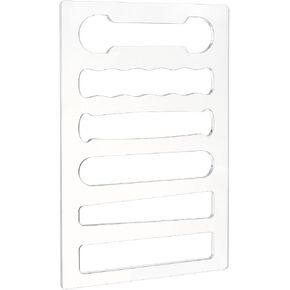PH PandaHall Transparent Acrylic Templates, Clear Free Motion Quilting Rulers and Templates Set for Machine Quilting Supplies Quilting Design Quilting Patterns with Non-Slip Grips